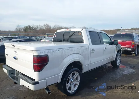 2011 Ford F-150 Lariat Limited из США, поврежденный, VIN 1FTFW1E69BFB83748